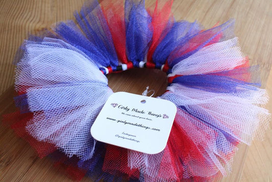 USA Tutu Hair Tie