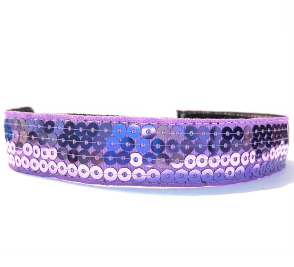 Lavender Sequin Headband