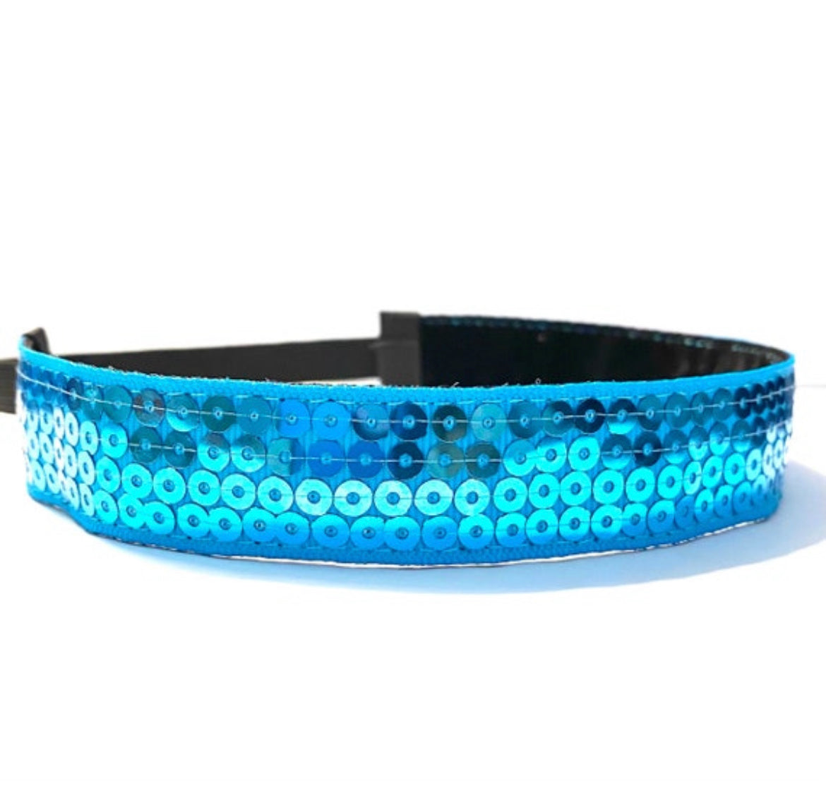 Teal Sequin Headband