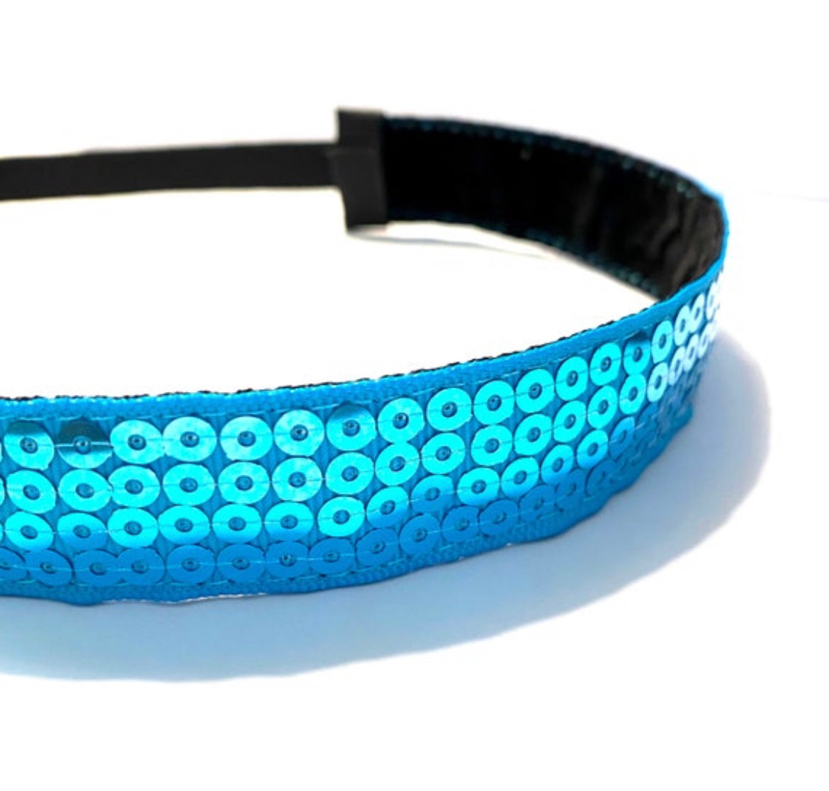 Teal Sequin Headband