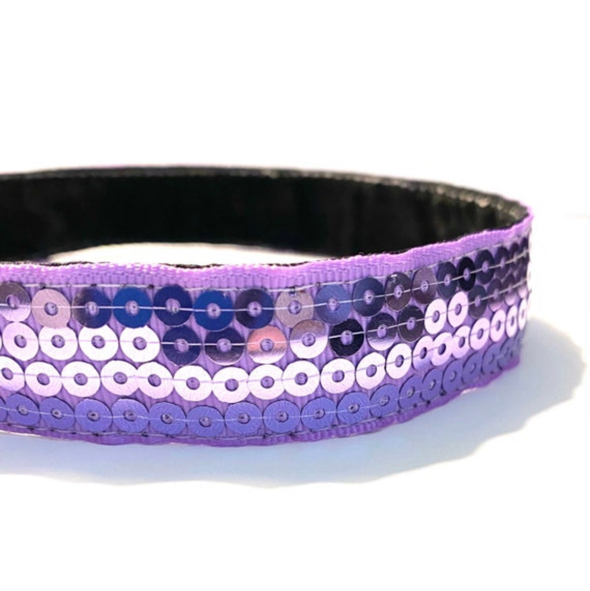 Lavender Sequin Headband