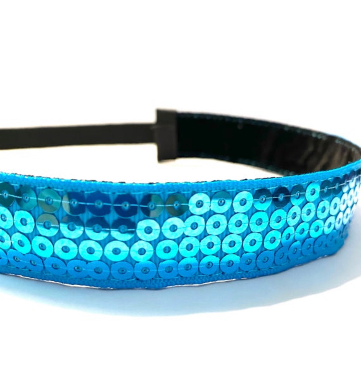 Teal Sequin Headband